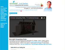 Tablet Screenshot of envirolet-europe.com